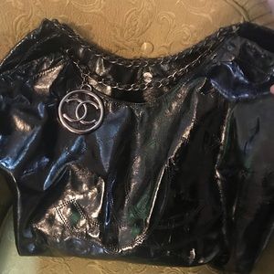 Chanel Cabas vinyl tote.